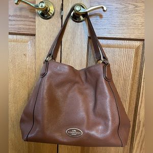 Coach Lori bag in saddle